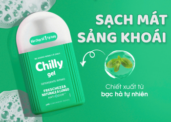 NHỮNG CÔNG DỤNG TUYỆT VỜI TỪ BẠC HÀ TRONG DUNG DỊCH VỆ SINH CHILLY GEL